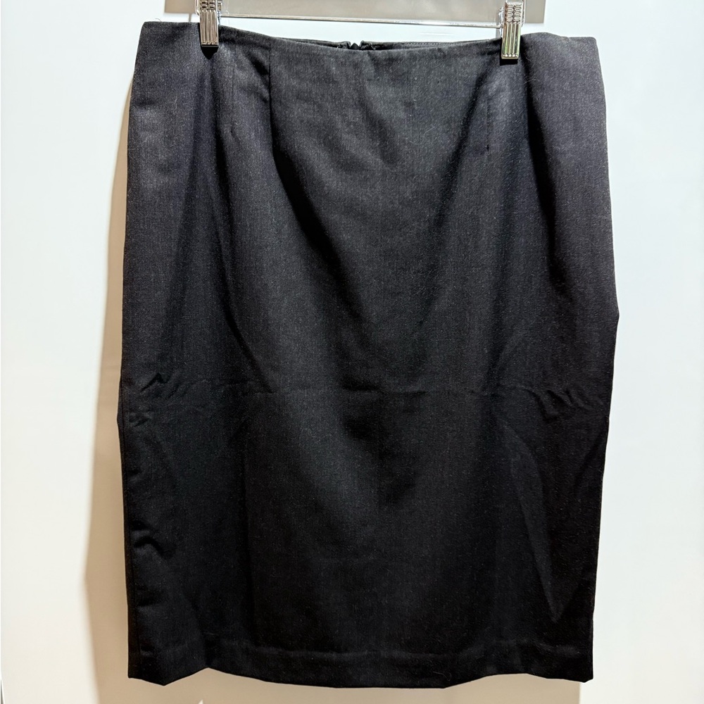 Gray 100% Virgin Wool Pendleton Skirt - image 1